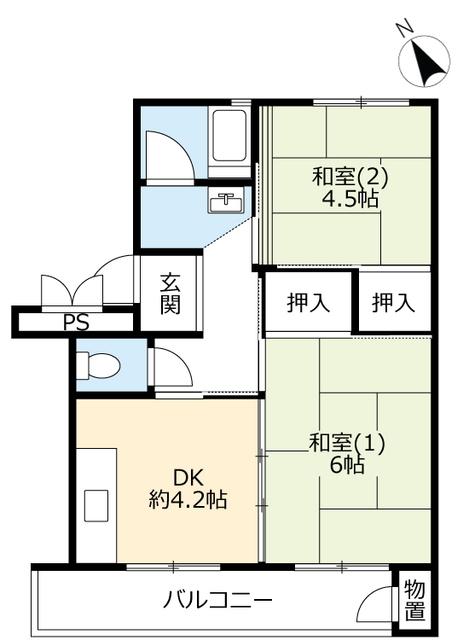 ＵＲ久喜青葉の間取り