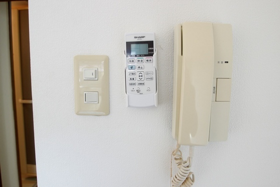 セキュリティ　※別部屋の写真です