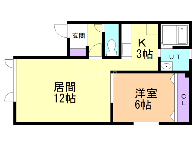 ソレイユの間取り