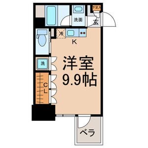 名古屋市北区柳原のマンションの間取り