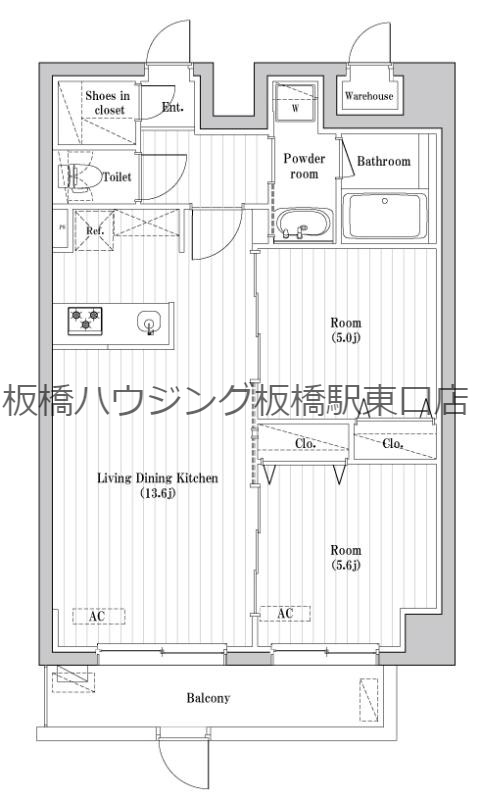 アーバンパーク志村坂上の間取り