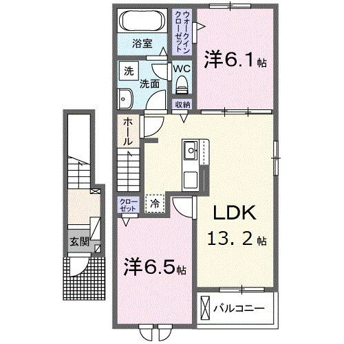 ツワブキ　IIの間取り