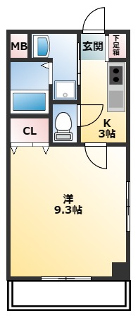 アプレシオ八田の間取り