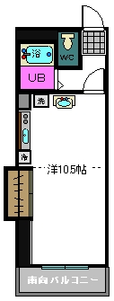 サンライズ東郷IIの間取り