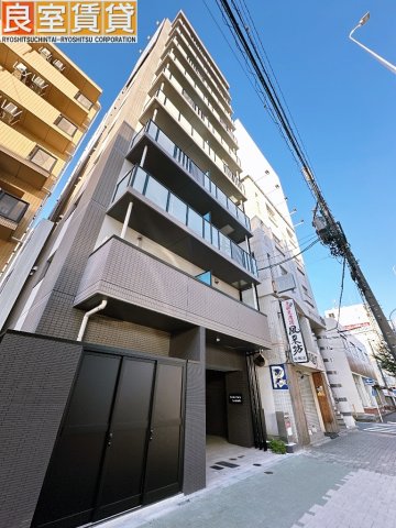 【名古屋市中村区畑江通のマンションの建物外観】