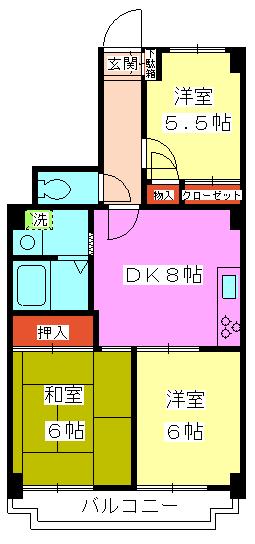 メゾンドエスポワールの間取り