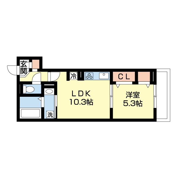 グランディールＡ＆ＮIIの間取り