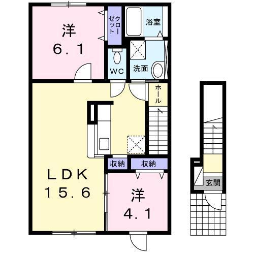 サウザンドファイン大町IIの間取り