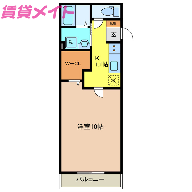 ＹＯＵＲ　ＭＡＩＳＯＮ　ｃａｍｅｌｌｉａの間取り