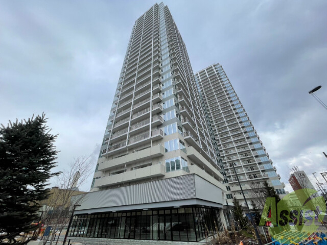 建物外観　「ザ・札幌タワーズ　ＷＥＳＴ　ＴＯＷＥＲ」完成予想パース