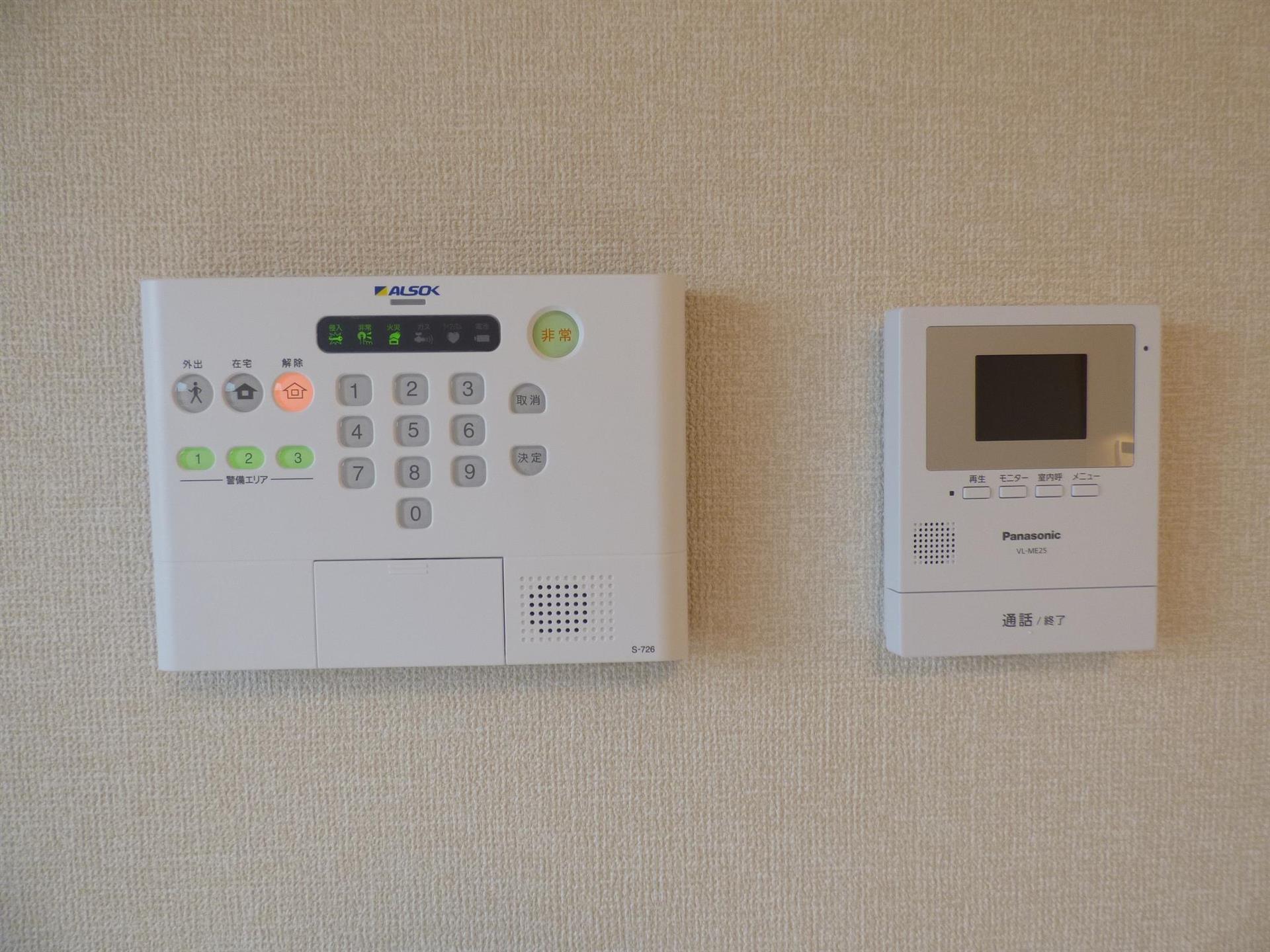 セキュリティ　ALSOK TVドアホン