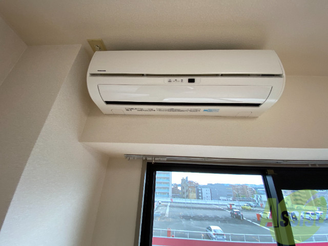 その他設備　エアコンが設置してありますので、寒暖対策もばっちり。