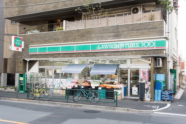 コンビニ　ローソンストア100立川高松町店（コンビニ）まで124m