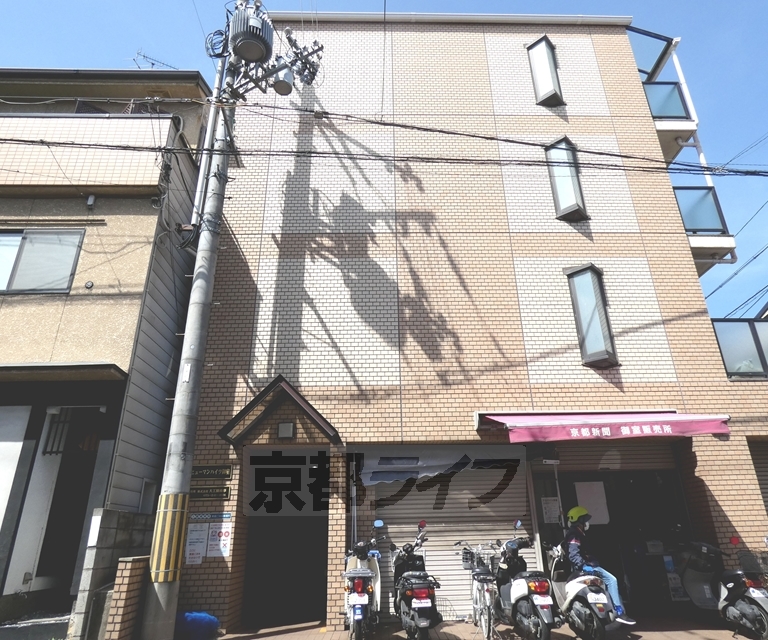 ヒューマンハイツ御室の外観写真