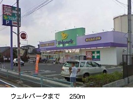 ドラックストア　ウェルパーク（ドラッグストア）まで250m