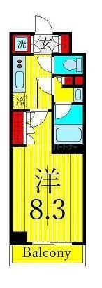 HY s reveの間取り写真