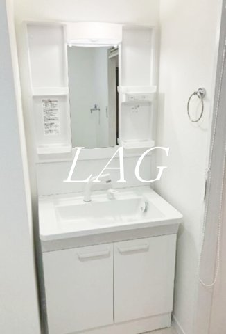洗面設備　洗面台です。