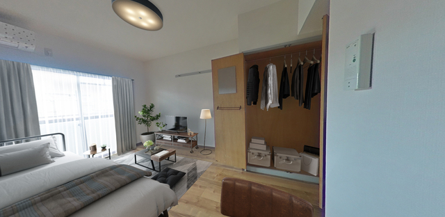 居室・リビング　家具はＣＧです