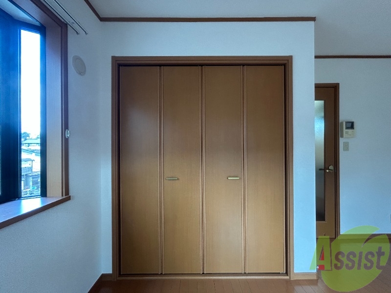 収納　ここに収納があります。収納があると部屋が広く使えます。