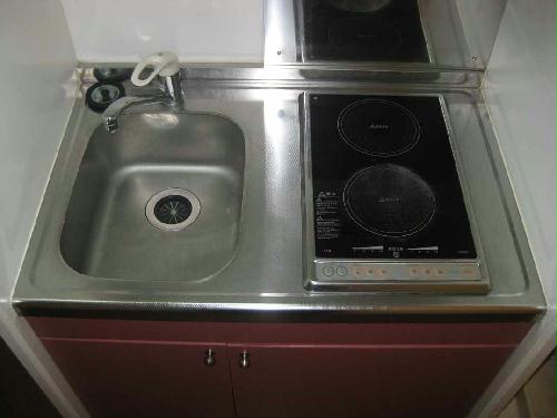 キッチン　2口コンロ