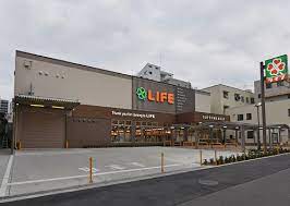 スーパー　ライフ 空堀店（スーパー）まで522m