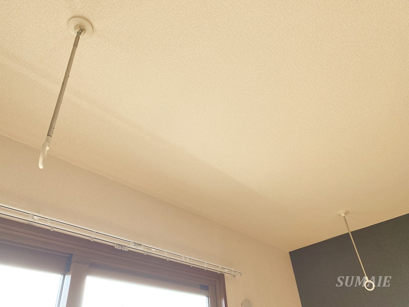 その他設備　室内物干し☆