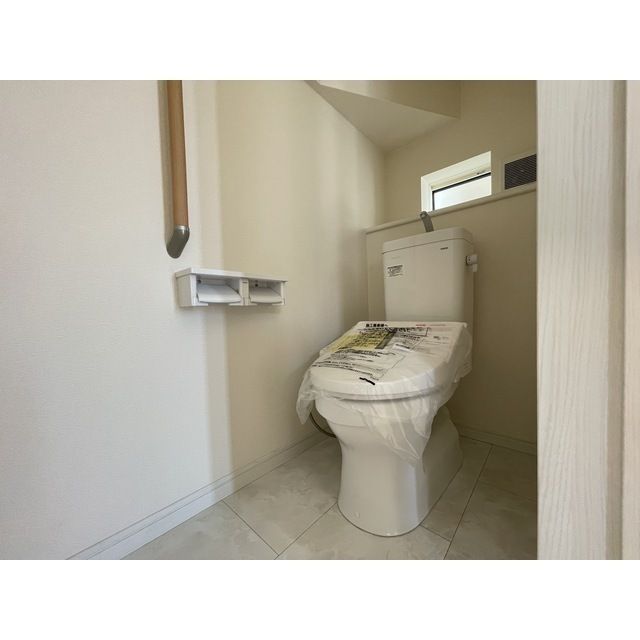 トイレ　ゆったりとした空間のトイレです