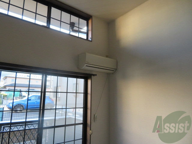 その他設備　エアコンが付いていますので寒暖対策もばっちり。