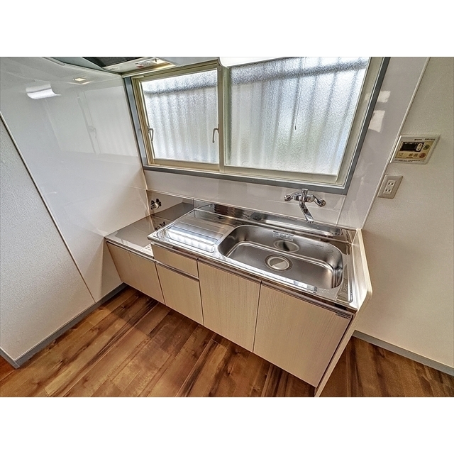 キッチン　新しいキッチンで楽しくお料理できます