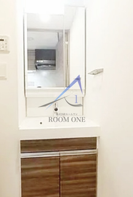 洗面設備　洗面台です。