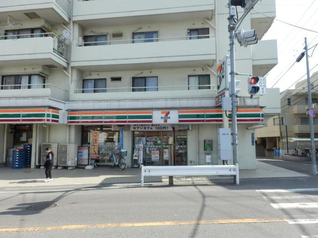 コンビニ　セブンイレブン長原店（コンビニ）まで341m