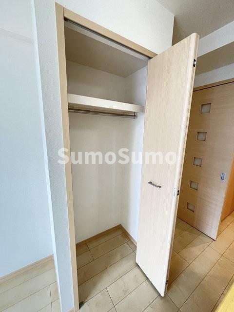 収納　十分な収納スペースがあります