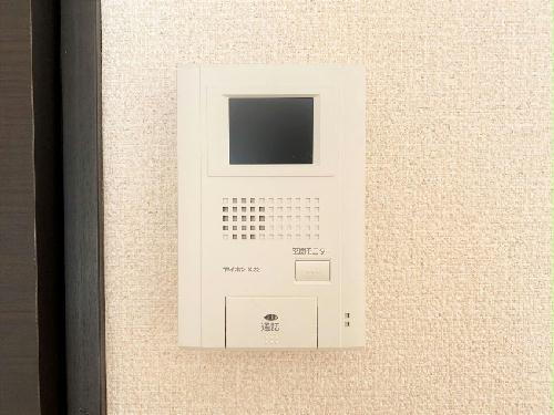 セキュリティ　モニター付きインターホン