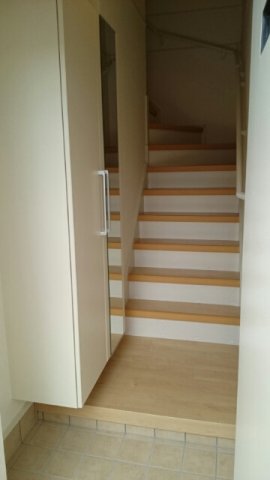 玄関　ゆったりとした玄関です