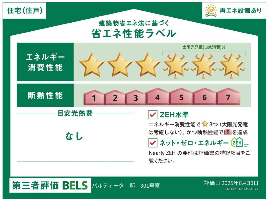 省エネ性能ラベル　301