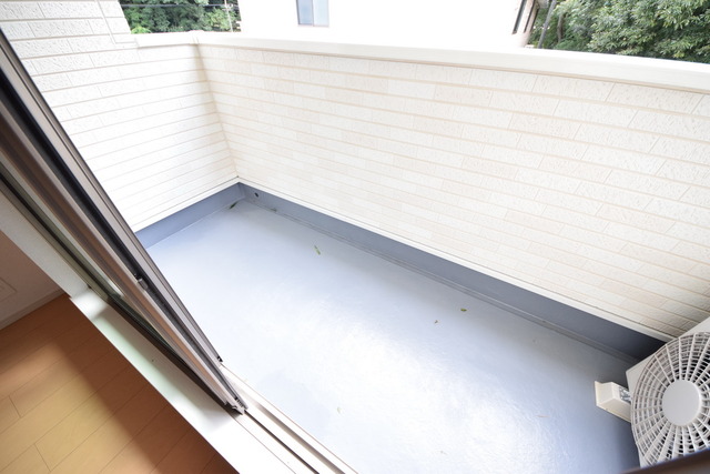 バルコニー　★今日は午後から雨模様★