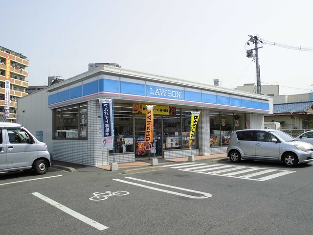 コンビニ　ローソン福山花園町店（コンビニ）まで400m
