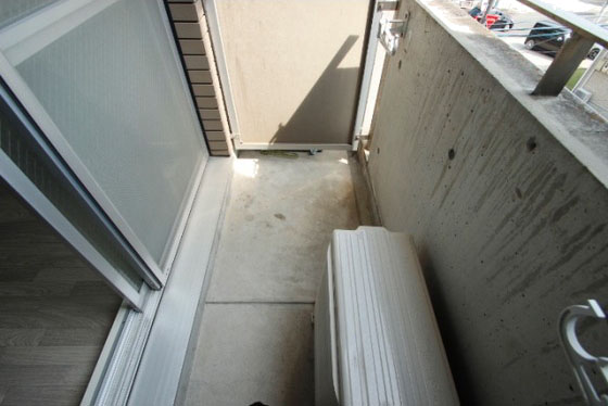 バルコニー　※別号室の写真