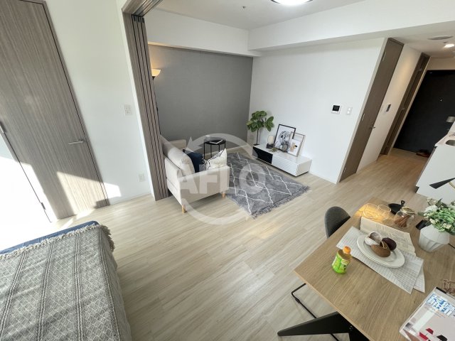 居室・リビング　エル・セレーノ天満橋　リビング