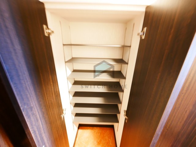 収納　ちょっとした収納スペースも充実しています