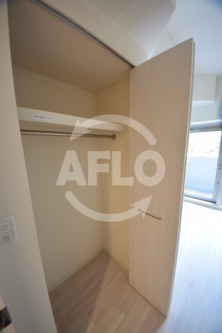 収納　スプランディッド天王寺パークサイド　クローゼット