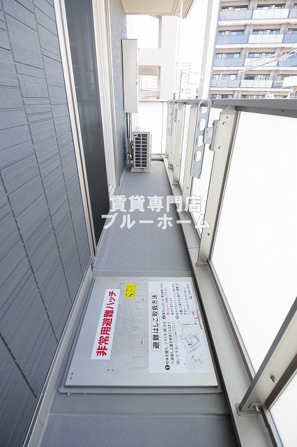バルコニー　広いバルコニーです！