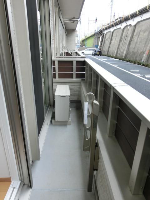 バルコニー　物干し金物付き