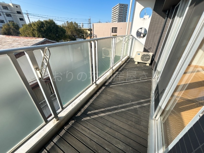 バルコニー　※３階のお部屋です。