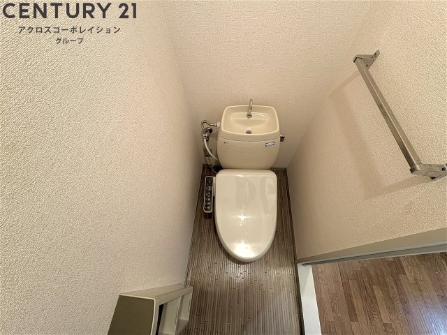 トイレ　ゆったり落ち着けるトイレです♪
