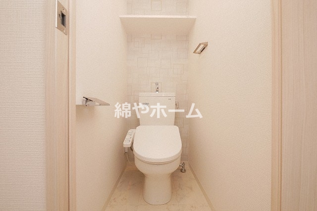 トイレ　ゆったりとした空間のトイレです