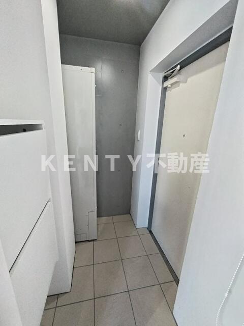 玄関　明るい玄関です