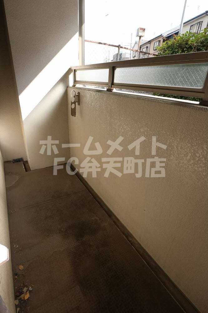 バルコニー　バルコニー付きです
