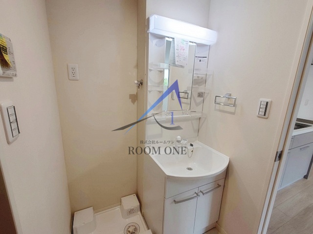 洗面設備　独立洗面台です。