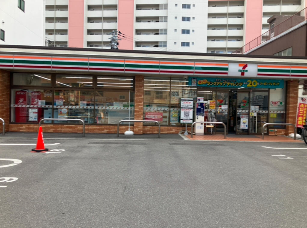 コンビニ　セブンイレブン 大阪桜川2丁目店（コンビニ）まで495m